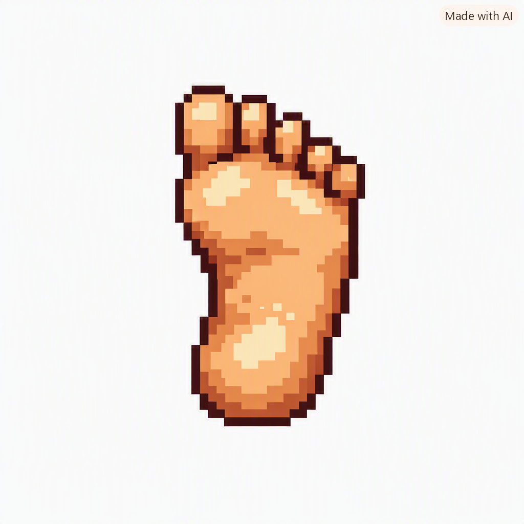 Funny foot